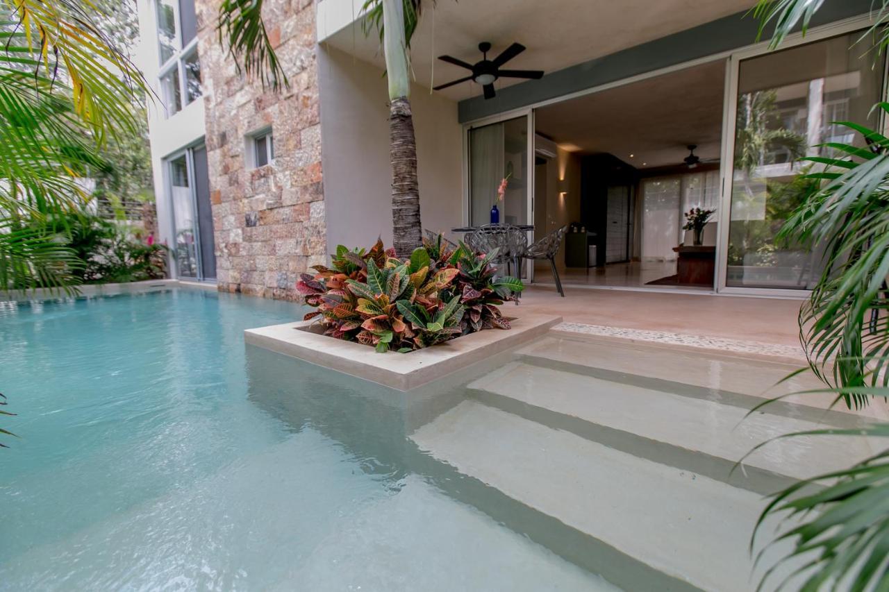 Alma De Flores Private Pools Suites Тулум Екстер'єр фото